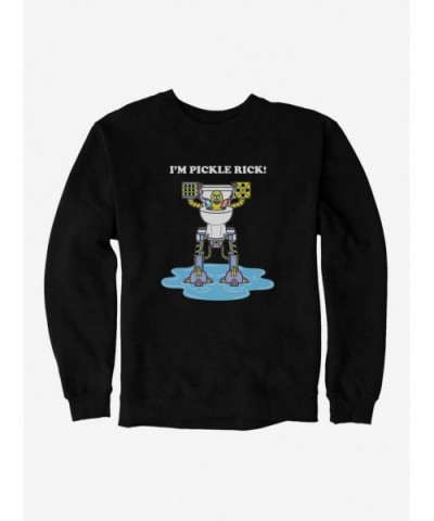 Discount Rick And Morty I'm Pickle Rick Sweatshirt $11.81 Sweatshirts