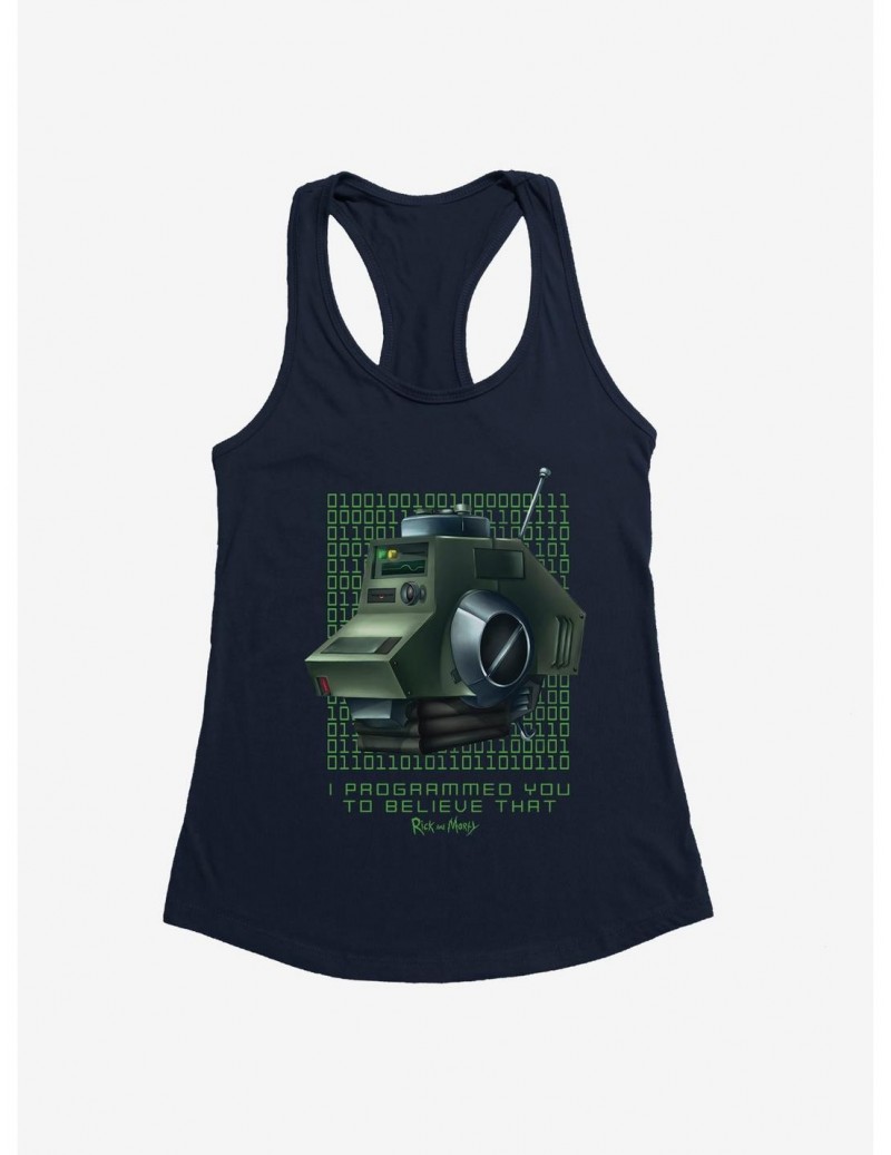 Seasonal Sale Rick And Morty I Programmed You To Believe That Girls Tank $6.77 Tanks