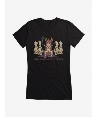 Unique Rick And Morty The Unproductives Girls T-Shirt $9.16 T-Shirts