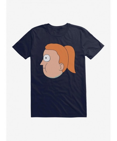 Bestselling Rick And Morty Summer Side Profile T-Shirt $8.41 T-Shirts