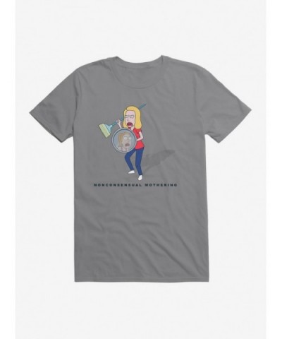 Premium Rick And Morty Nonconsensual Mothering T-Shirt $5.93 T-Shirts