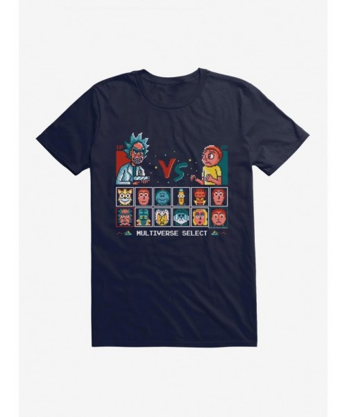 Pre-sale Discount Rick And Morty Multiverse Select T-Shirt $9.18 T-Shirts