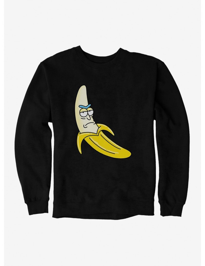 Trendy Rick And Morty Banana Rick Sweatshirt $13.58 Sweatshirts