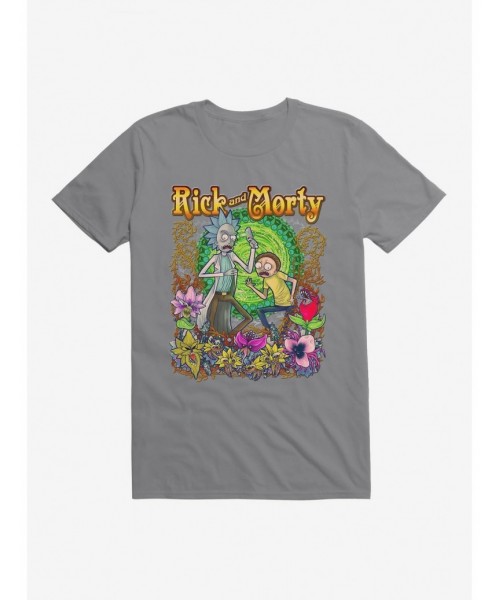 Flash Sale Rick And Morty Noveau T-Shirt $6.88 T-Shirts