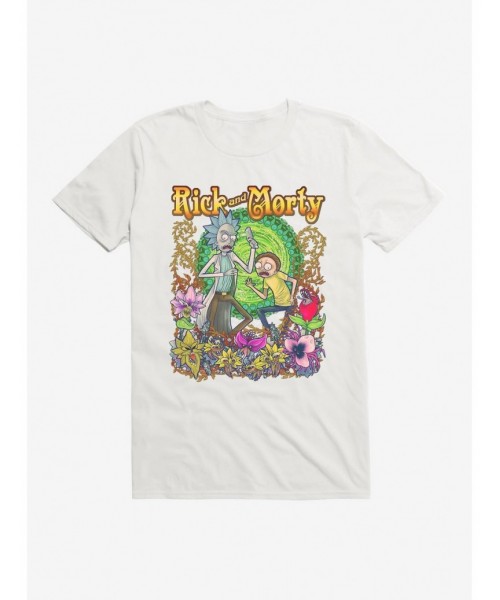 Flash Sale Rick And Morty Noveau T-Shirt $6.88 T-Shirts