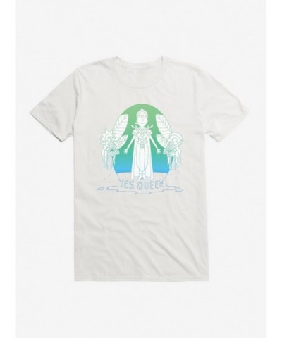 New Arrival Rick And Morty Yes Queen T-Shirt $7.46 T-Shirts