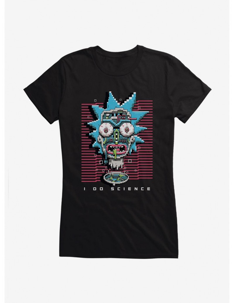 Limited Time Special Rick And Morty I Do Science Girls T-Shirt $8.76 T-Shirts