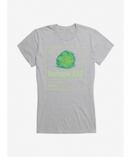 Wholesale Rick And Morty Isotope 322 Girls T-Shirt $7.97 T-Shirts