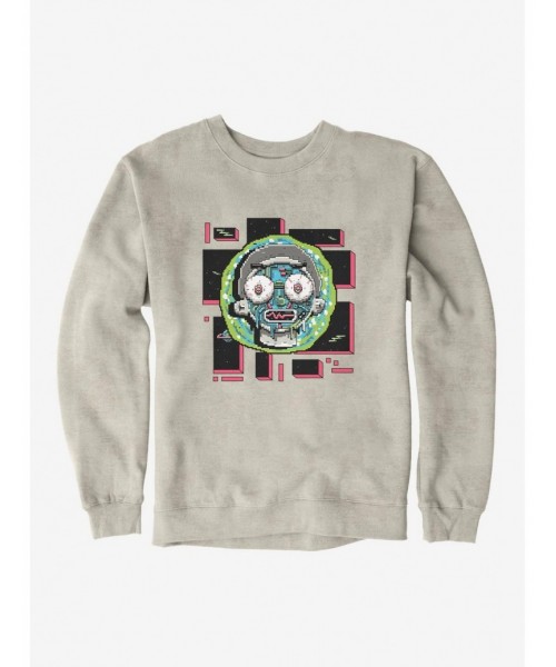 Big Sale Rick And Morty Robot Morty Sweatshirt $14.76 Sweatshirts