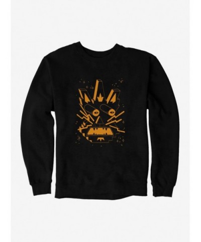 Crazy Deals Rick And Morty Composite Cat Sweatshirt $14.46 Sweatshirts