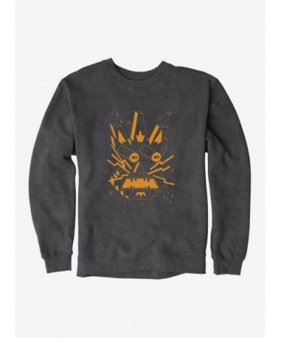 Crazy Deals Rick And Morty Composite Cat Sweatshirt $14.46 Sweatshirts