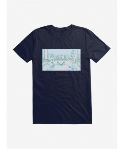 Fashion Rick And Morty Diner Cheers T-Shirt $9.18 T-Shirts