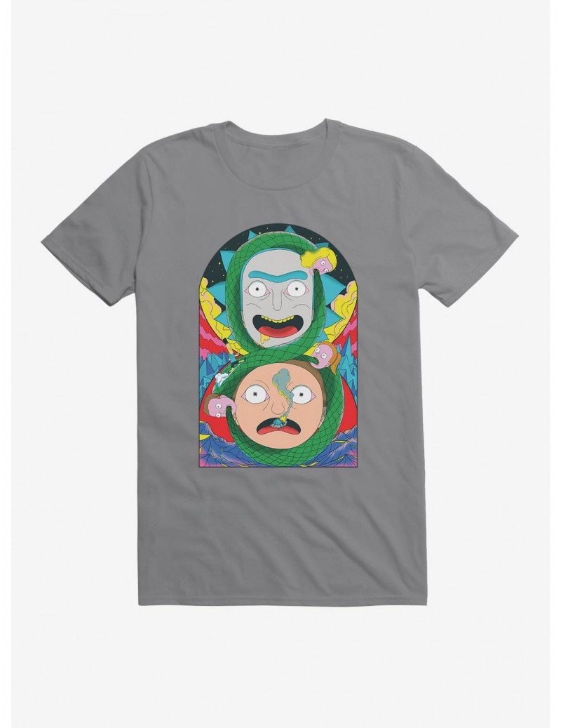 High Quality Rick And Morty Figure Eight Snake T-Shirt $8.99 T-Shirts