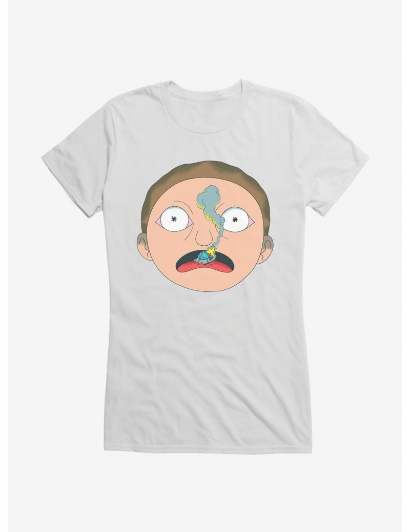 New Arrival Rick And UFO Crash Girls T-Shirt $9.96 T-Shirts