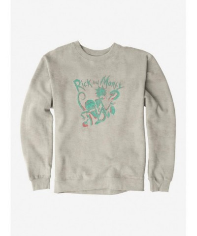 Value Item Rick And Morty Tentacle Attack Sweatshirt $8.86 Sweatshirts