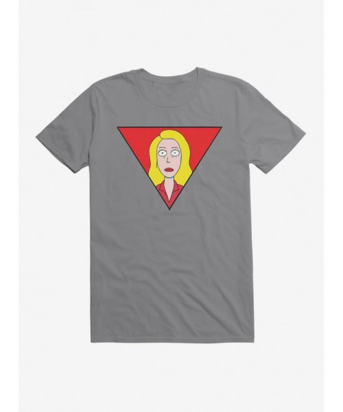 Limited-time Offer Rick And Morty Beth Triangle T-Shirt $6.31 T-Shirts