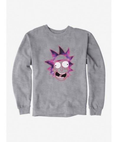 Value Item Rick And Morty Crazy Eyes Rick Sweatshirt $12.99 Sweatshirts