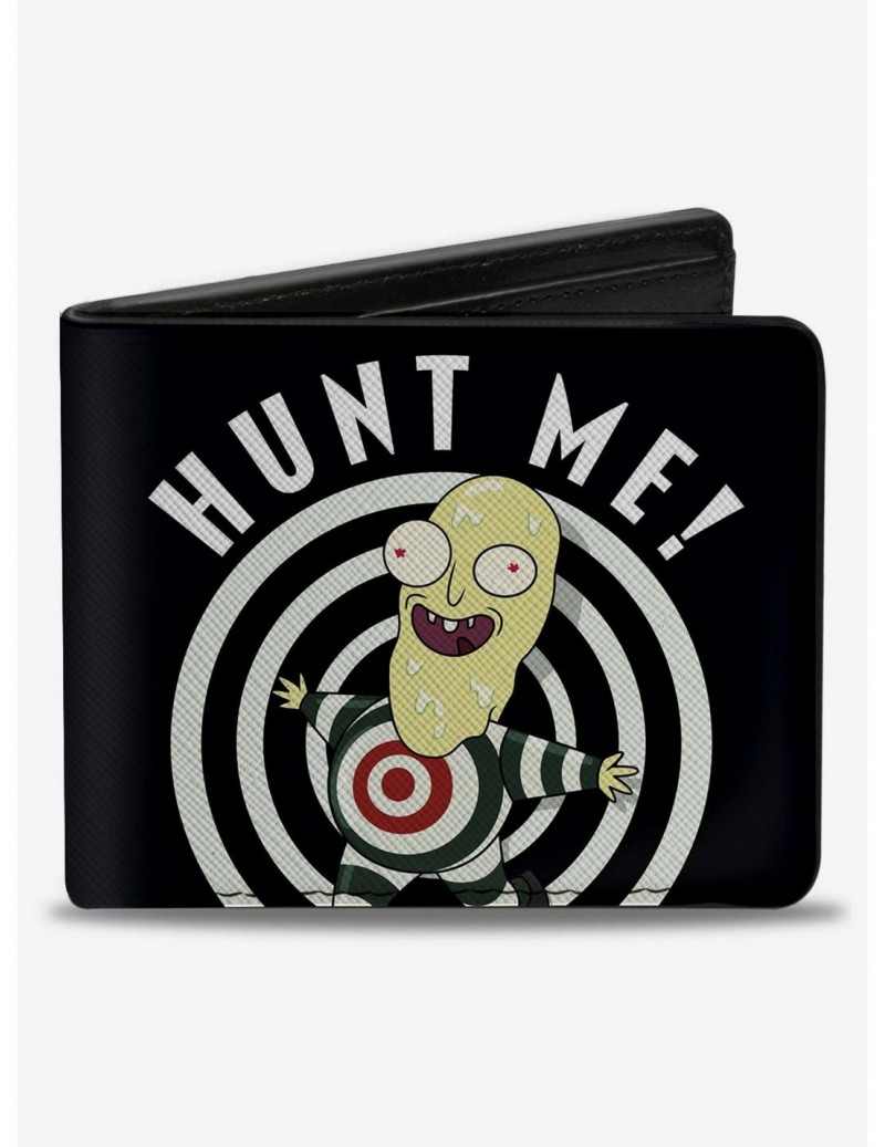 Exclusive Rick and Morty Mr. Always Wants to Be Hunted Bifold Wallet $7.88 Wallets