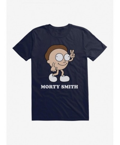 Hot Sale Rick And Morty Morty Smith T-Shirt $7.84 T-Shirts