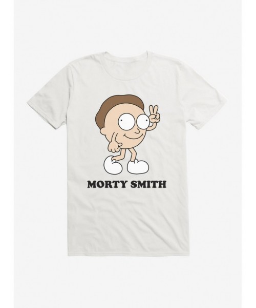 Hot Sale Rick And Morty Morty Smith T-Shirt $7.84 T-Shirts