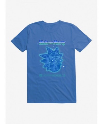 Sale Item Rick And Morty Rick Grid Head T-Shirt $8.80 T-Shirts