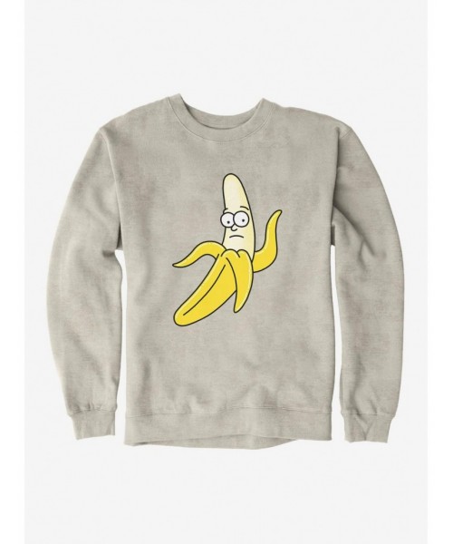 Hot Sale Rick And Morty Banana Morty Sweatshirt $10.63 Sweatshirts