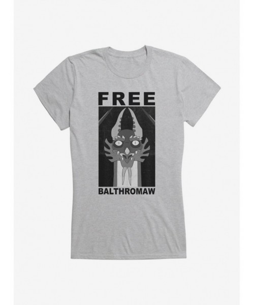 High Quality Rick And Morty Free Balthromaw Girls T-Shirt $5.98 T-Shirts