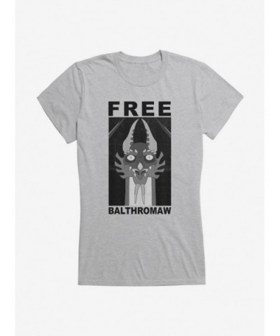 High Quality Rick And Morty Free Balthromaw Girls T-Shirt $5.98 T-Shirts