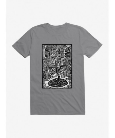 Flash Deal Rick and Morty Portal Problems T-Shirt $6.69 T-Shirts