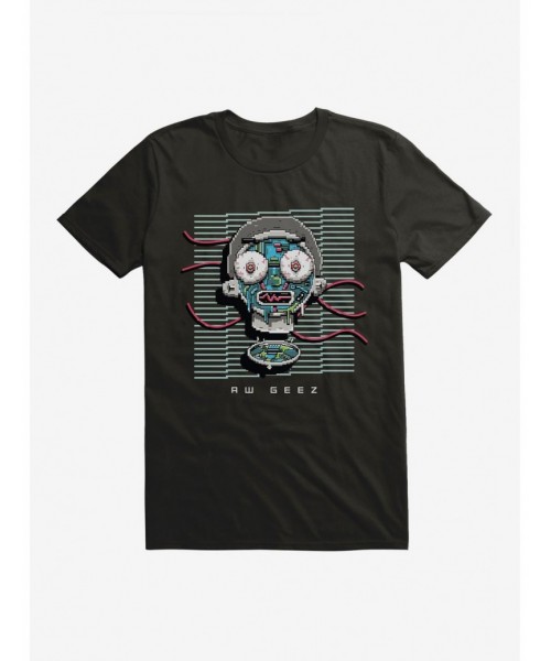 Discount Sale Rick And Morty Aw Geez T-Shirt $6.12 T-Shirts