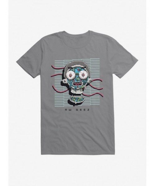 Discount Sale Rick And Morty Aw Geez T-Shirt $6.12 T-Shirts