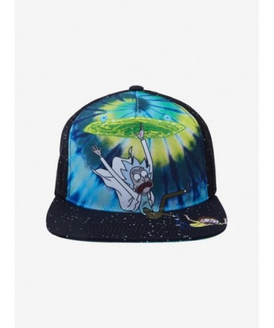 Bestselling Rick & Morty Tie-Dye Space Snapback Hat $5.98 Hats