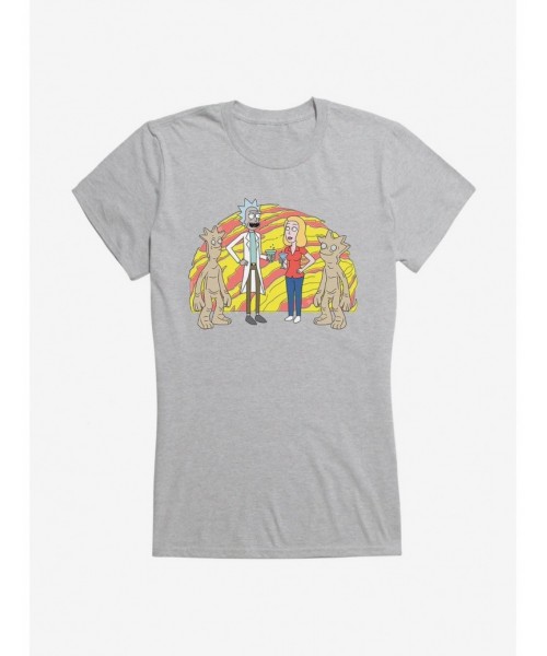 Trendy Rick And Morty Cheers Girls T-Shirt $9.76 T-Shirts