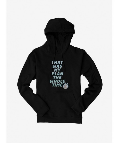 Flash Sale Rick And Morty That Was My Plan Hoodie $12.57 Others
