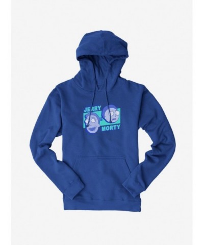 Clearance Rick And Morty Aventures Of Jerry And Morty Hoodie $12.21 Hoodies