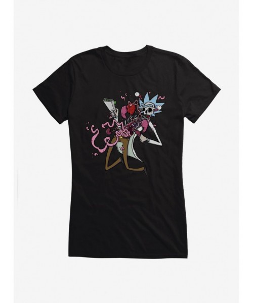 Value for Money Rick And Morty Rick-splosion Girls T-Shirt $7.57 T-Shirts