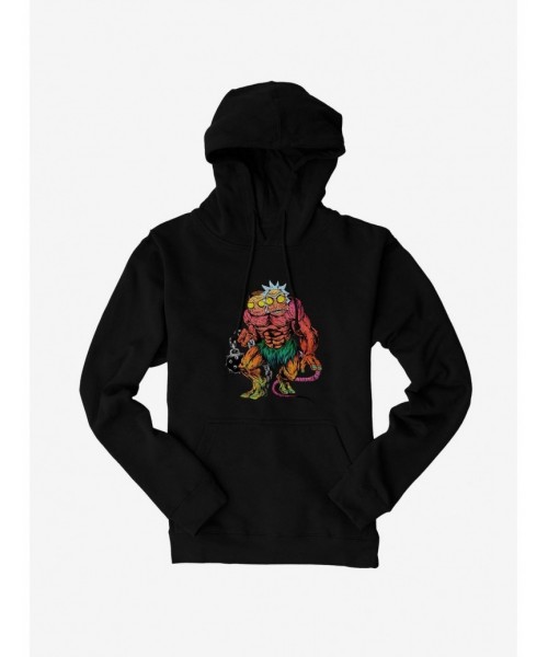 Limited Time Special Rick And Morty Two Headed Beast Hoodie $13.29 Hoodies