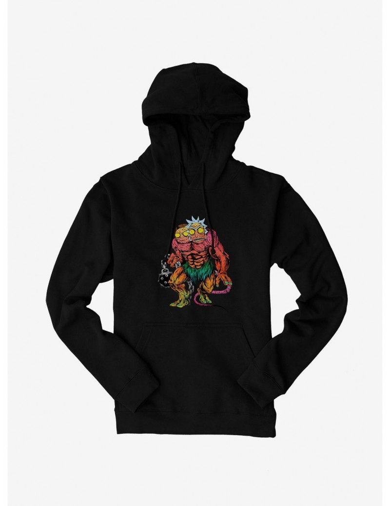 Limited Time Special Rick And Morty Two Headed Beast Hoodie $13.29 Hoodies