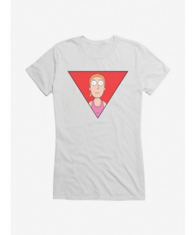 Fashion Rick And Morty Summer Triangle Girls T-Shirt $9.56 T-Shirts