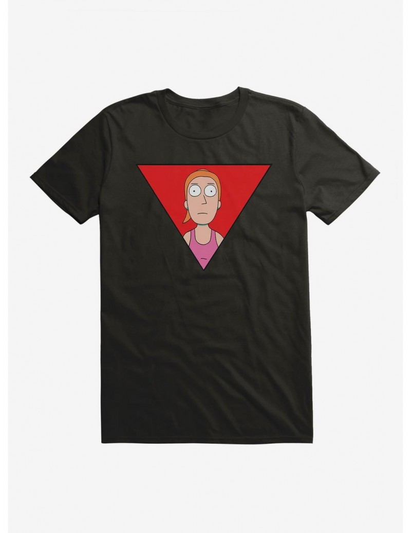 Exclusive Rick And Morty Summer Triangle T-Shirt $8.41 T-Shirts