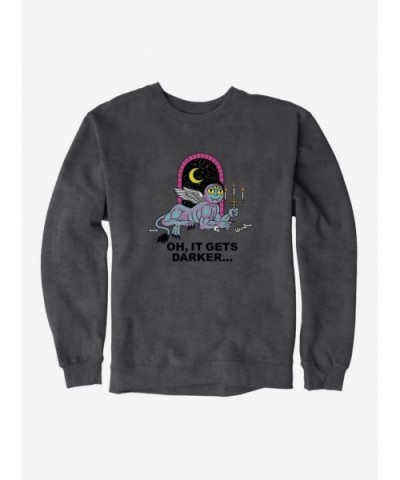 Fashion Rick And Morty It Gets Darker Sweatshirt $10.63 Sweatshirts