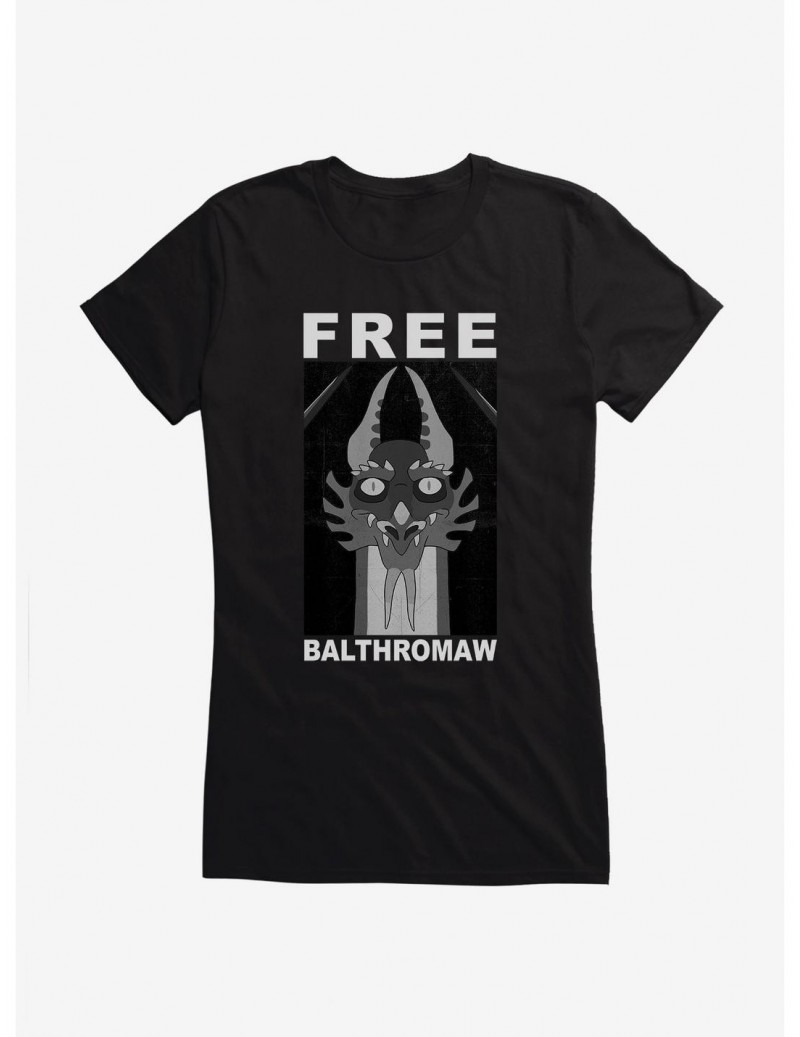 Pre-sale Rick And Morty Free Balthromaw Girls T-Shirt $8.96 T-Shirts