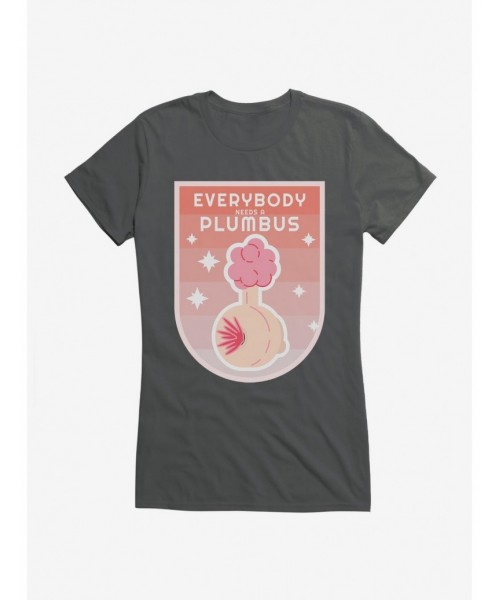 Exclusive Price Rick And Morty Everybody Needs A Plumbus Girls T-Shirt $9.16 T-Shirts