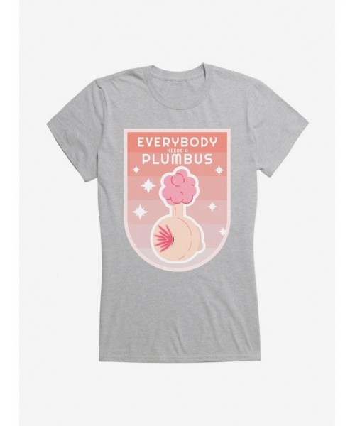 Exclusive Price Rick And Morty Everybody Needs A Plumbus Girls T-Shirt $9.16 T-Shirts