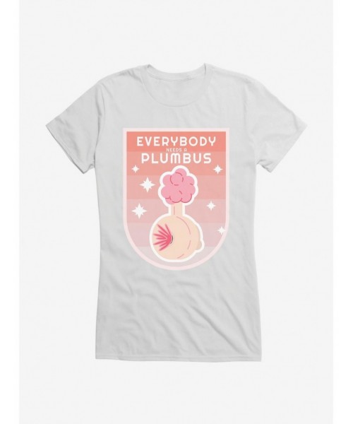 Exclusive Price Rick And Morty Everybody Needs A Plumbus Girls T-Shirt $9.16 T-Shirts