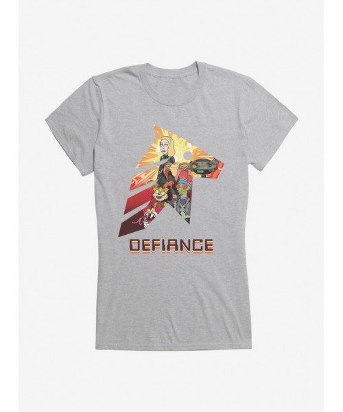 Exclusive Price Rick And Morty Defiance Girls T-Shirt $8.76 T-Shirts