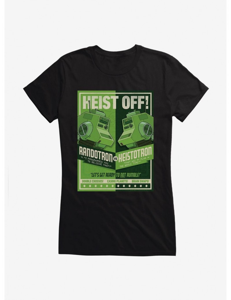 Trendy Rick And Morty Randotron VS. Heistotron Girls T-Shirt $6.18 T-Shirts