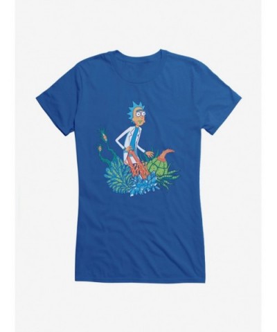 Fashion Rick And Morty Plants Rick Girls T-Shirt $5.98 T-Shirts