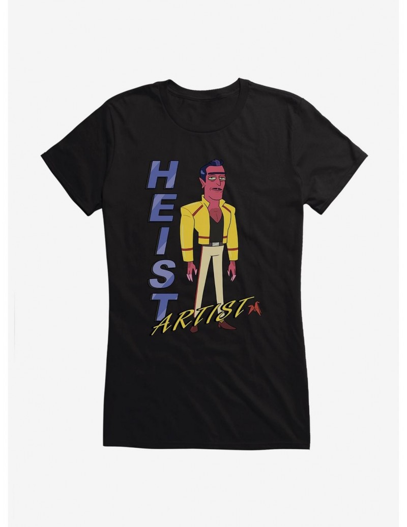 Festival Price Rick And Morty Heist Artist Girls T-Shirt $7.17 T-Shirts