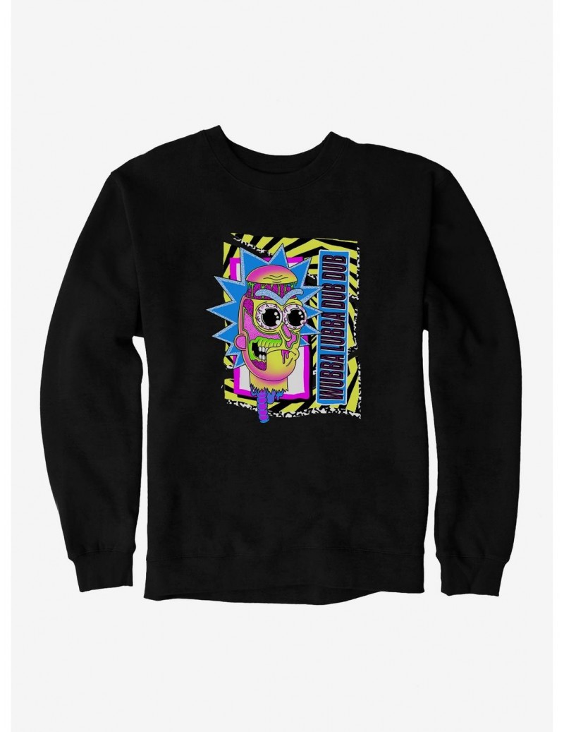 Flash Deal Rick And Morty Wubba Lubba Sweatshirt $14.17 Sweatshirts